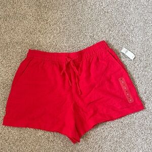 NEW women’s gap linen shorts